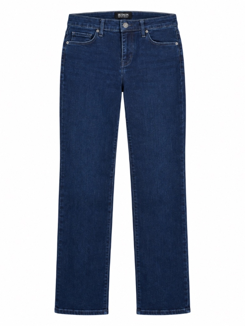 Hudson Obscurity Blue Midrise Straight Denim Jeans Women’s 12 /32 29” Inseam